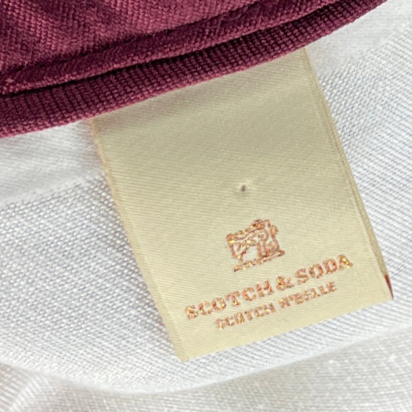 Blusa Scotch & Soda Serpientes Beige-Talla 10