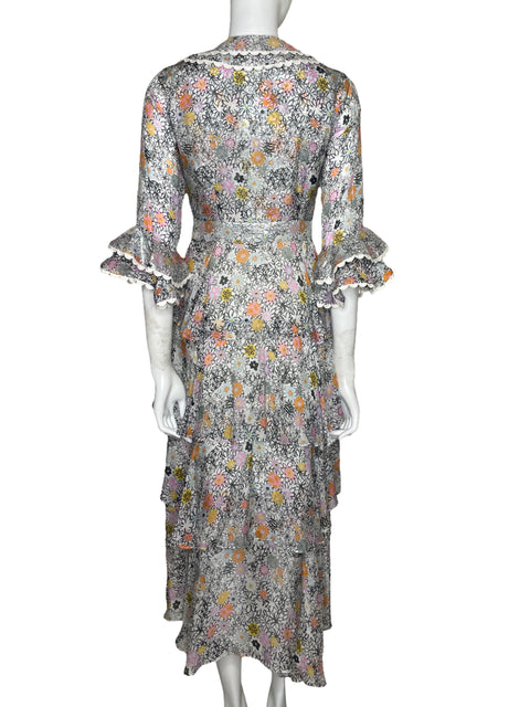 Vestido CELIA Vuelos Blanco - Talla S