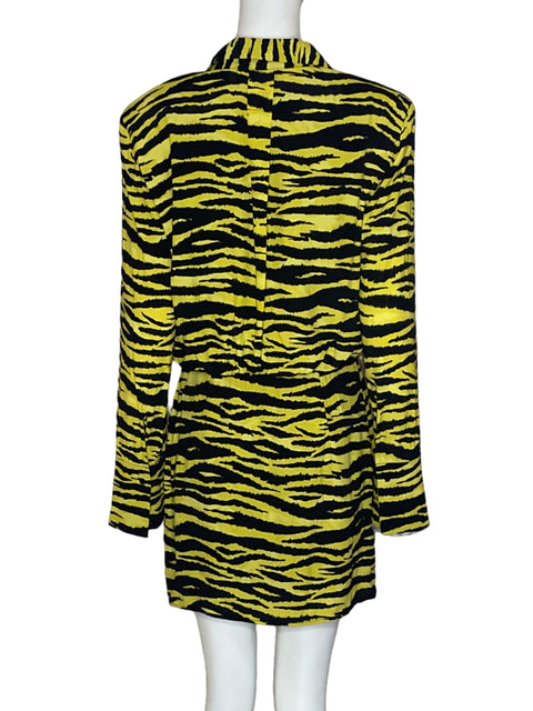 Vestido MNG Amarillo Manga Larga-Talla S