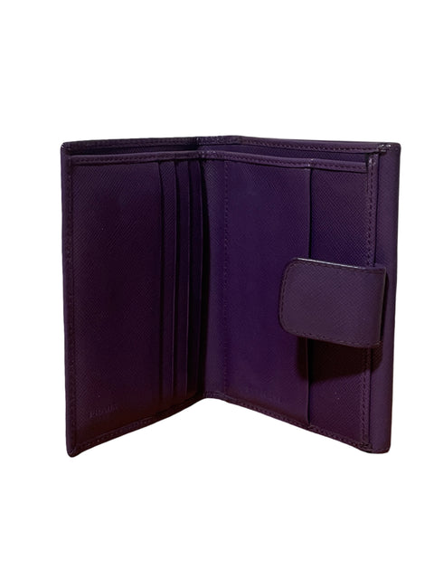 * Wallet Prada Saffiano Morado-Talla S