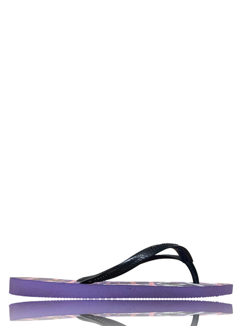 Calzado Havaianas Gatitos Morado-Talla 33