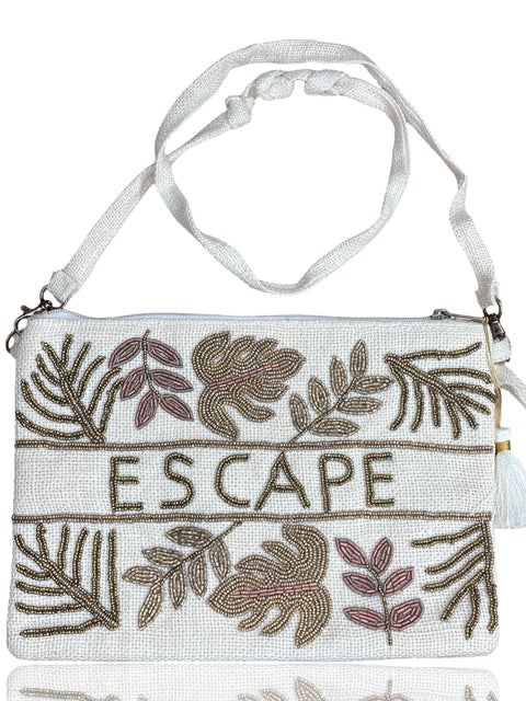 Bolso Tesoro TPS Pedrería Beige-Talla U