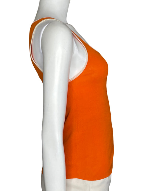 Tank Top Zara Naranja-Talla S