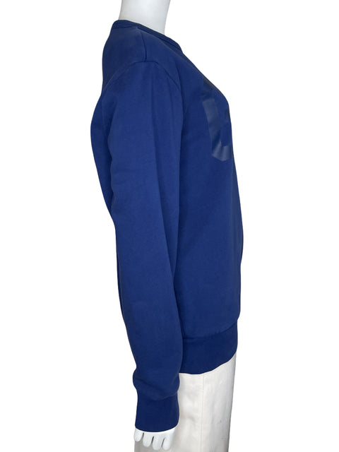 Sueter Gap Logo Crew Manga Larga Azul-Talla M