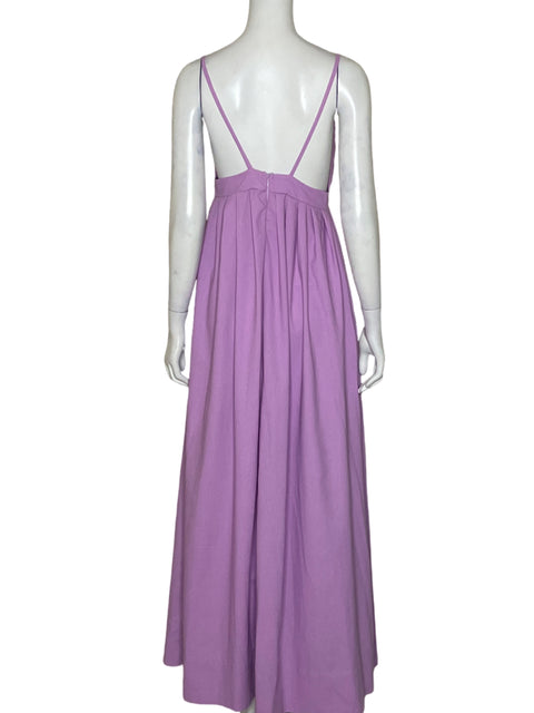 Vestido Liliana Meza Largo Lila-Talla S