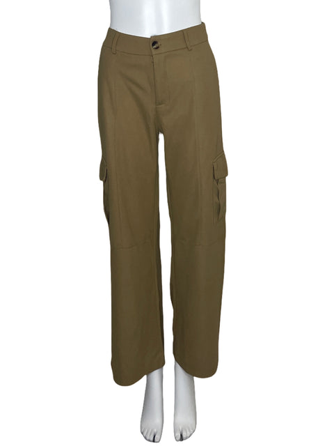 Pantalon Cocoa Blue Cargo Marron-Talla M