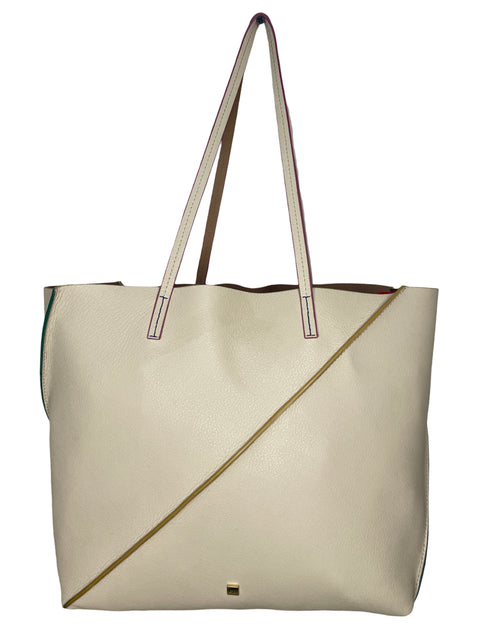 Cartera Purificacion Garcia Tote Beige - Talla L