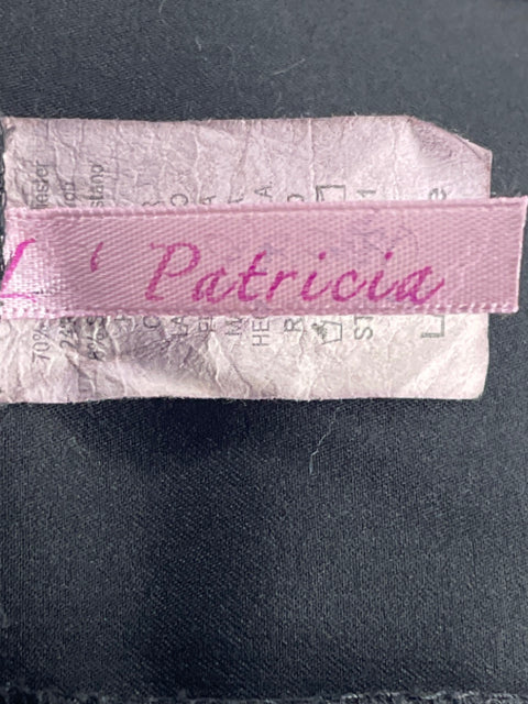 Falda L'Patricia Fluido Negro-Talla L