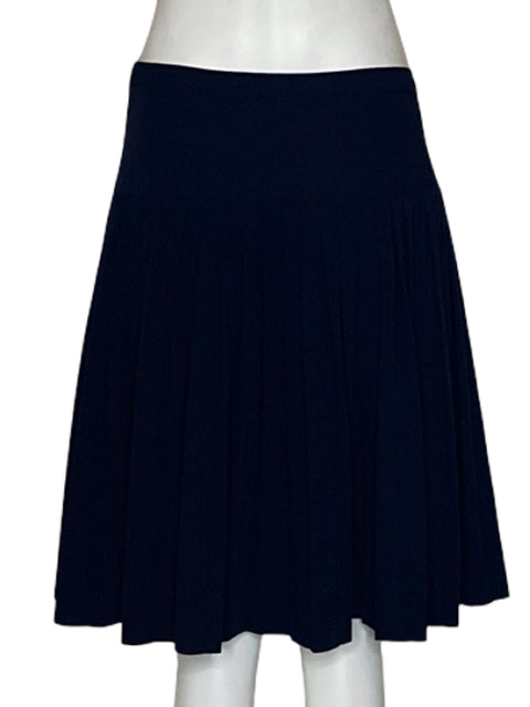 Falda Tommy Hilfiger Plizada Azul-Talla S