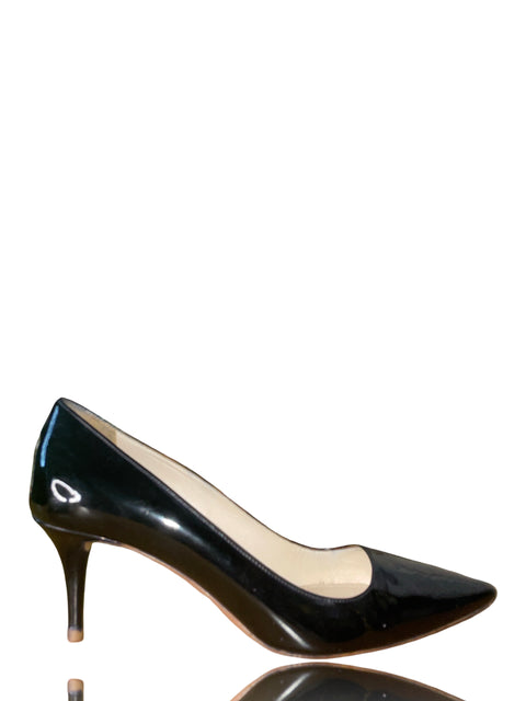 * Calzado Prada Stiletto Hells Charol Negro-Talla 38.5
