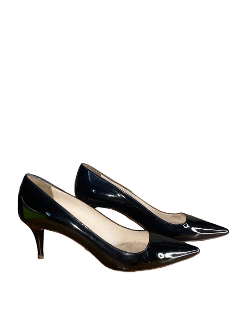 * Calzado Prada Stiletto Hells Charol Negro-Talla 38.5