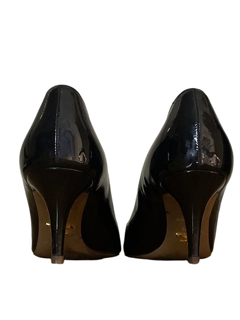 * Calzado Prada Stiletto Hells Charol Negro-Talla 38.5