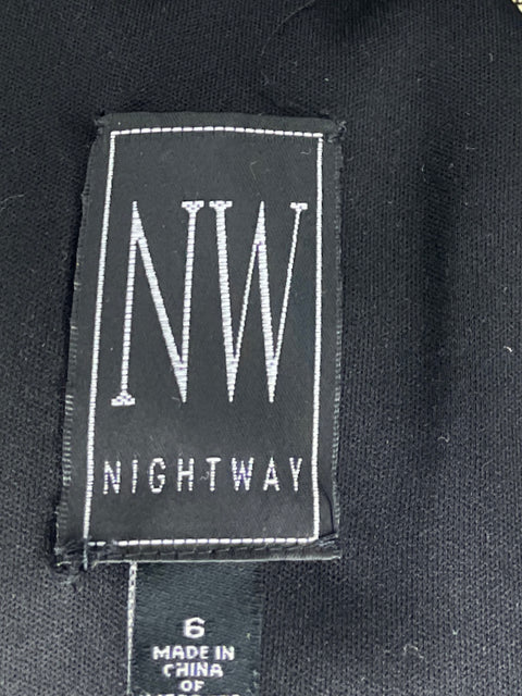 Vestido Night Way Corte Sirena Dorado-Talla S