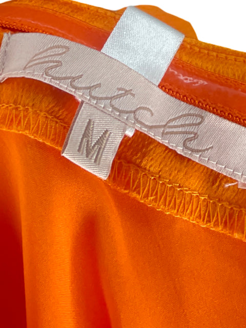 Vestido Hutch Strapless Naranja - Talla M