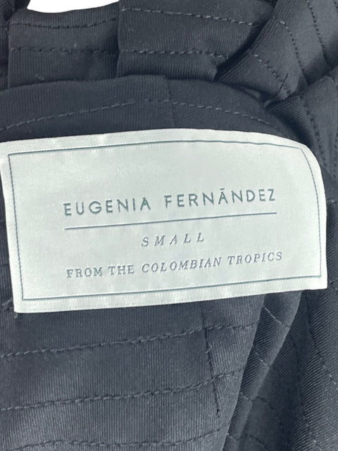 Falda Eugenia Fernandez Vuelo Estampado Marron-Talla S