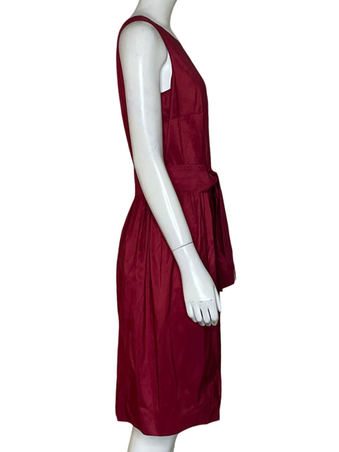 Vestido Eccoci Corte Recto Rojo-Talla S