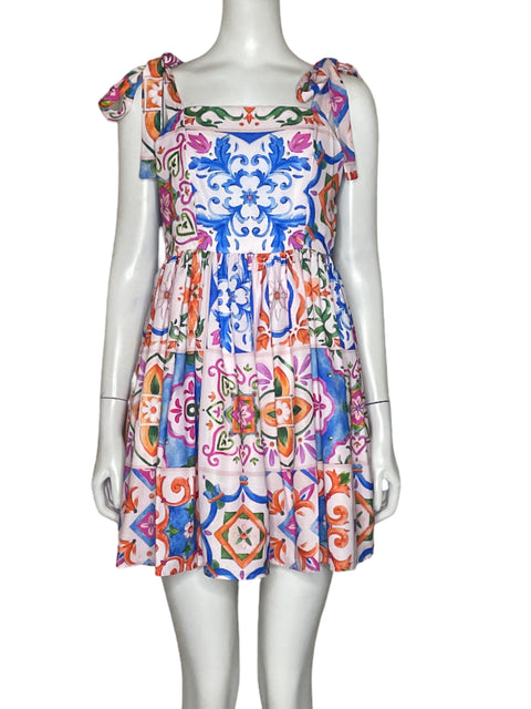 Vestido Tesoro TPS Flores Rosado - Talla S