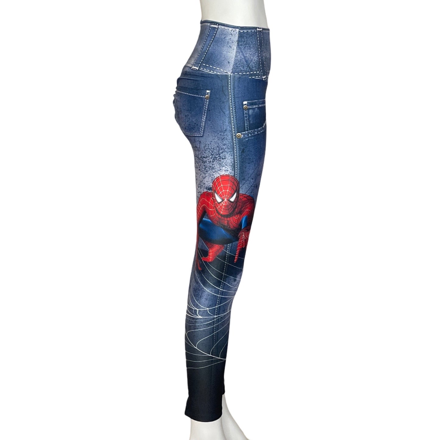 Pantalón Drivefit Deportivo Spiderman Azul - Talla U