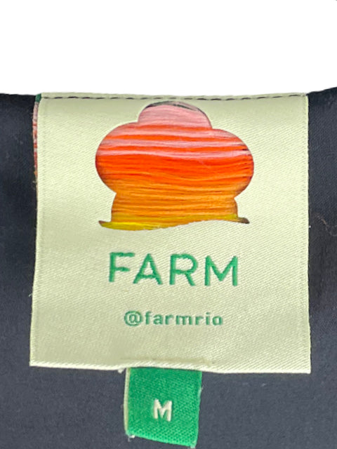 Vestido Farm Rio Mini Estampado Marañon Negro-Talla M