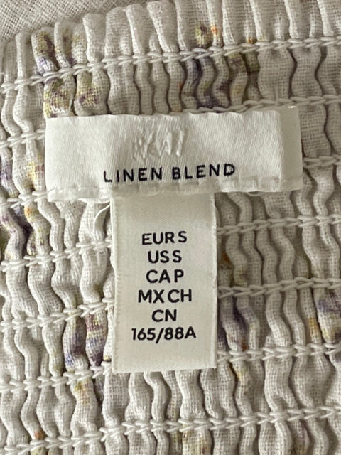 Vestido Tesoro TPS Midi Floral Beige-Talla S