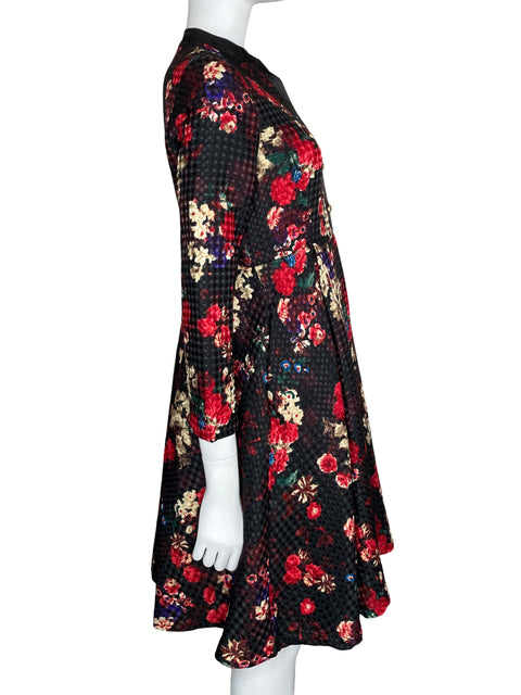 Vestido Tesoro TPS Midi Media Manga Negro-Talla L