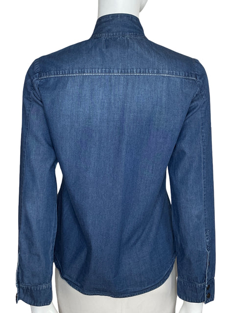 Camisa Vélez Denim Azul-Talla M