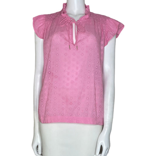 Blusa Sfera Encaje Rosado-Talla L