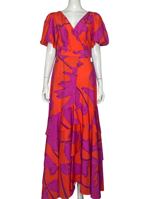 Vestido Tesoro TPS Vuelos Naranja - Talla L