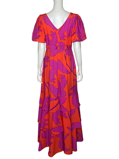Vestido Tesoro TPS Vuelos Naranja - Talla L