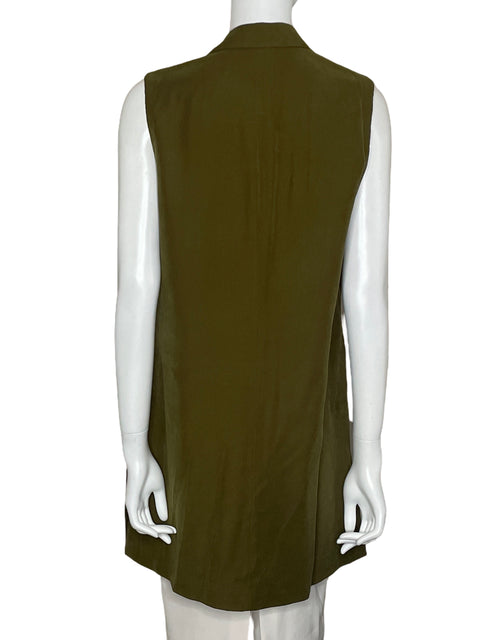 Chaleco Worthington Maxi Verde-Talla M