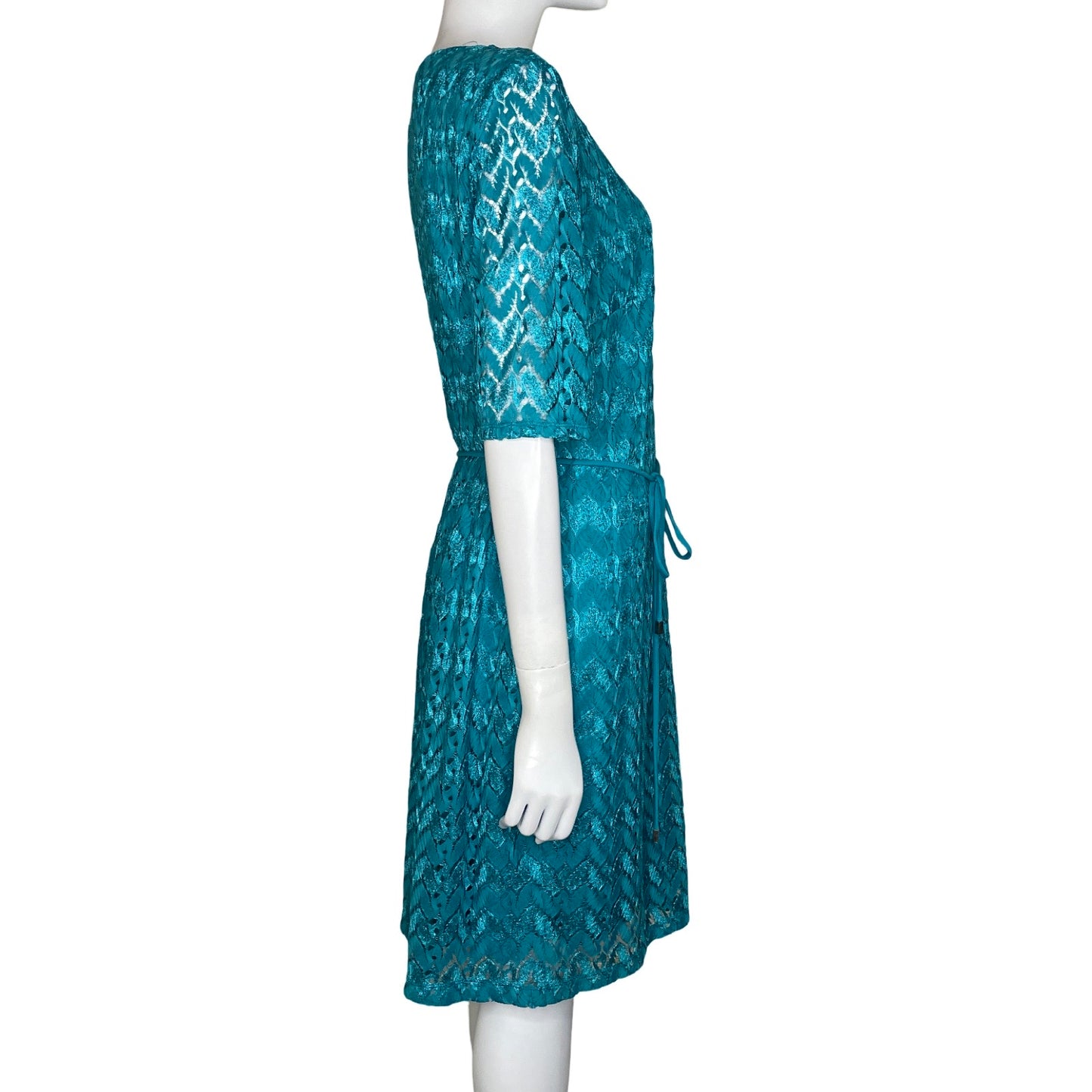 Vestido Sandra Darren Encaje Verde-Talla 16
