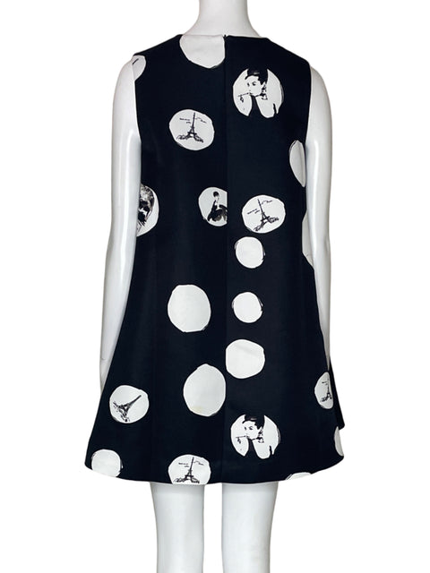 Vestido Morava Acampanado Negro-Talla XS