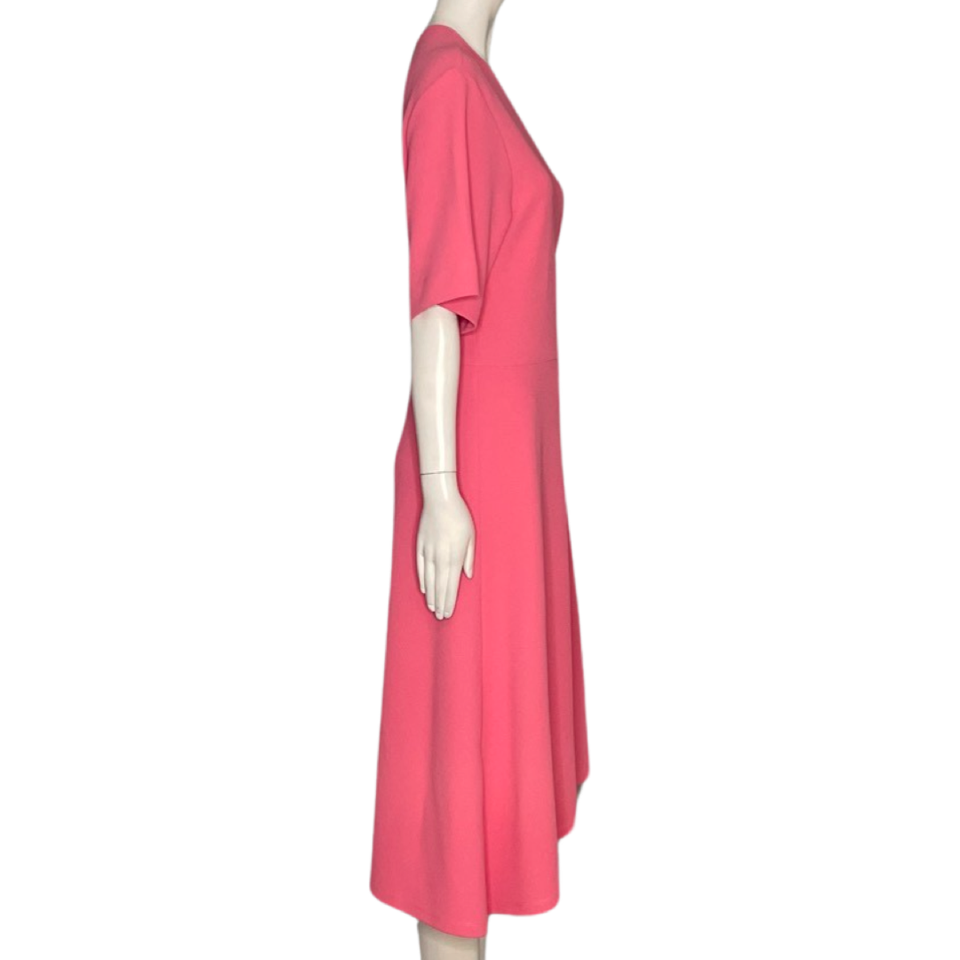 Vestido See By Chloe Fluido Cordon Blanco Rosado- Talla M