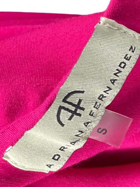 Blusa Adriana Fernandez Vuelos OneShoulder Fucsia-Talla S