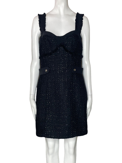 Vestido GuessTweed Negro-Talla M