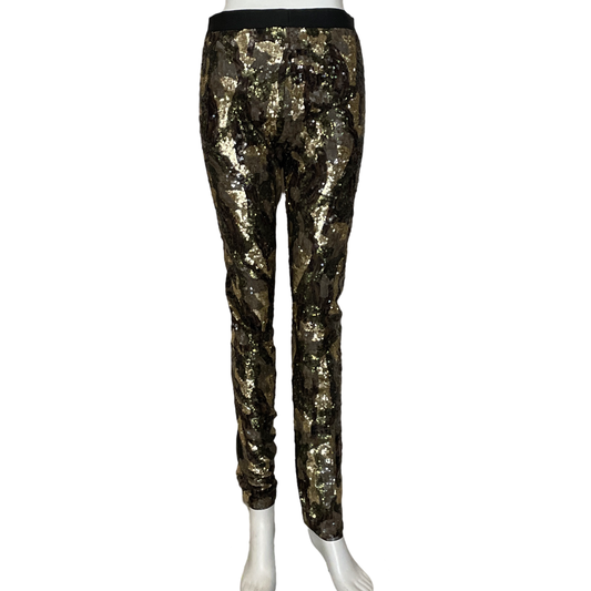 Pantalòn BCBGMaxazaria Camuflado 
Sequin Leggings-Talla M