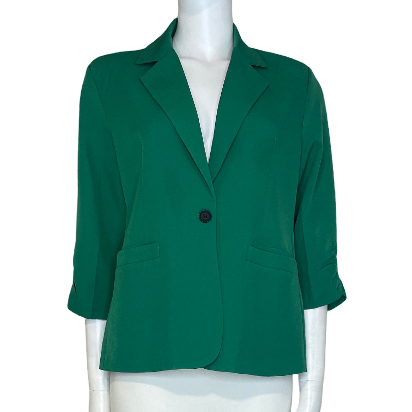 Blazer Tesoro TPS Boton Medio Verde-Talla M