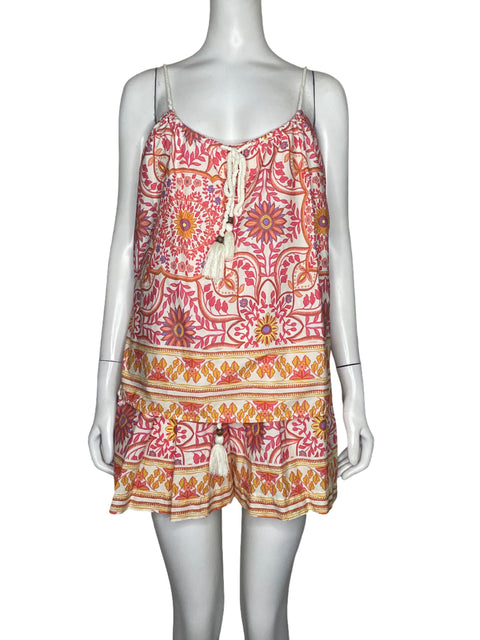 Set Olivaceous Blusa + Short Rosado - Talla M