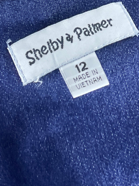 Vestido Shelby Palmer Denim Azul - Talla 12