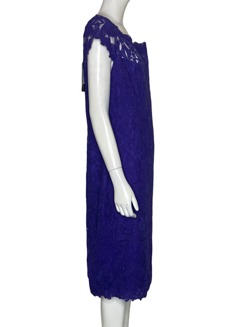 Vestido Tadashi Shoji Morado-Talla L