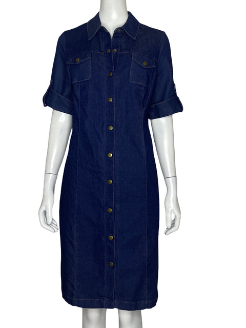 Vestido Shelby Palmer Denim Azul - Talla 12