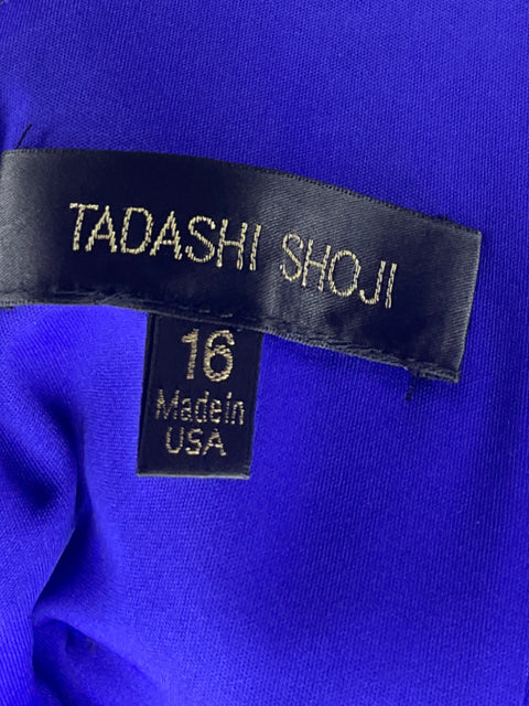 Vestido Tadashi Shoji Morado-Talla L