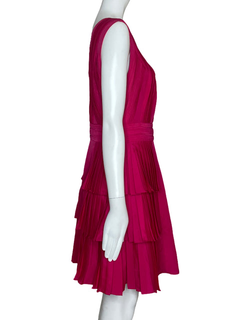 Vestido Reiss Plizado Rosado-Talla 8