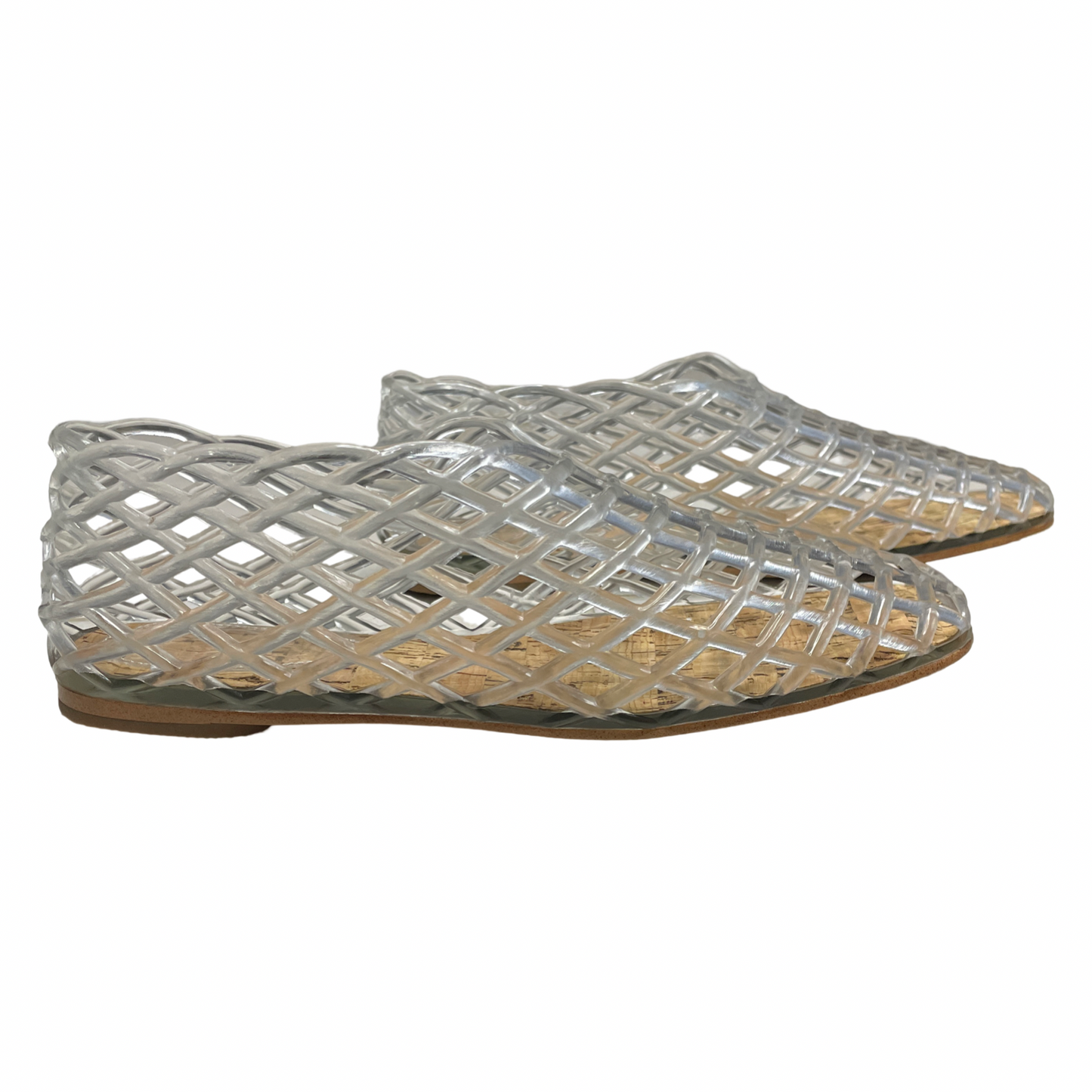 Calzado Tesoro TPS Jelly Flats Blanco-Talla 7.5