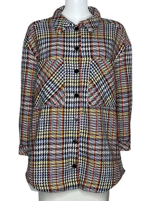 Chaqueta Bimba Y Lola Bolsillos Blanco-Talla XL
