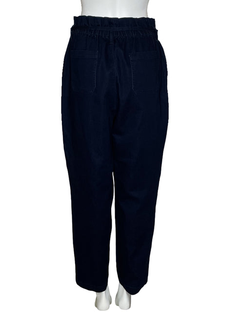 Pantalón Jones New York Paper Bag Azul-Talla 10