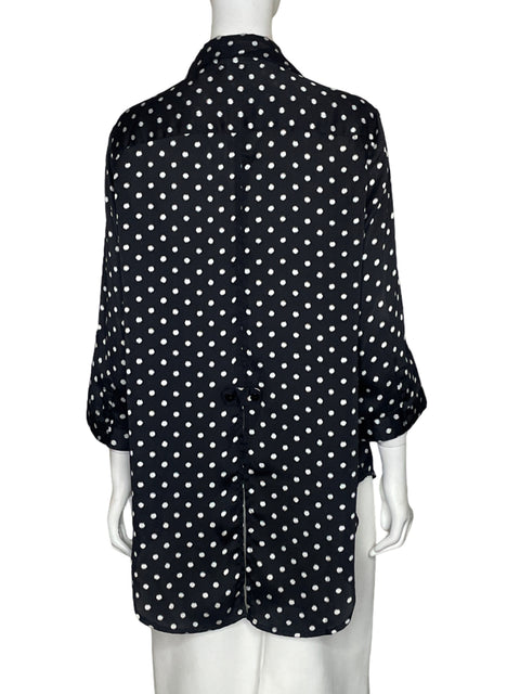 Blusa Clara Sun Woo Bolas Negro - Talla M