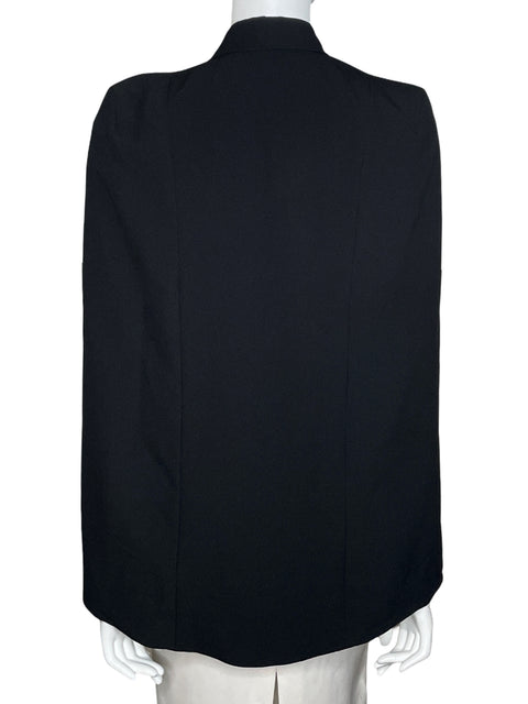 Blazer Nasty Gal Mangas Abiertas Negro-Talla S