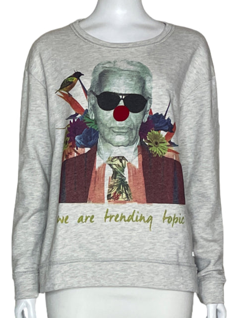 Sweater Dear Tee KRL Gris-Talla M