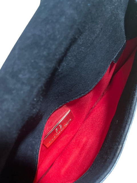 Cartera Purificación Garcia Clutch Negro-Talla U